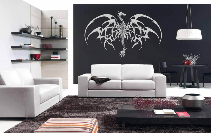 Dragon and Loveseat Recliner